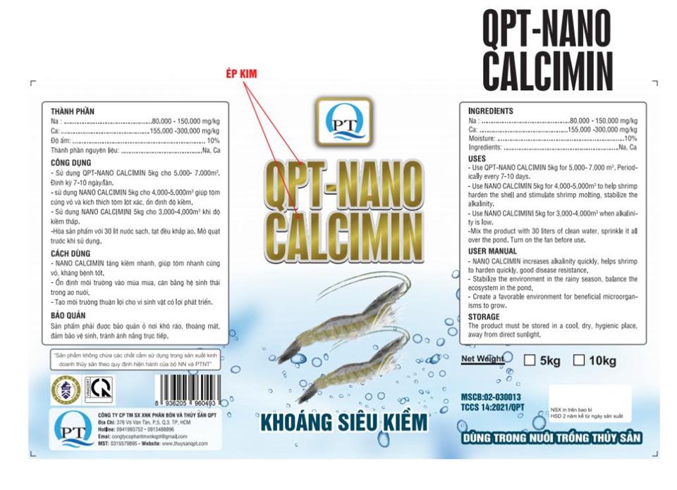 QPT - NANO CALCIMIN: KHOÁNG TẠT SIÊU KIỀM