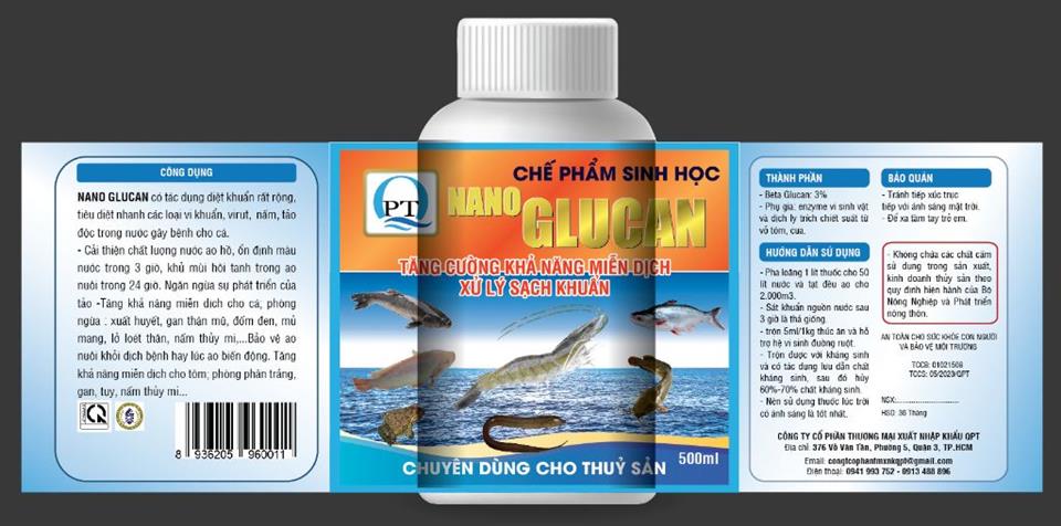 NANO GLUCAN: Men Sống (enzyme) bổ sung đường ruột