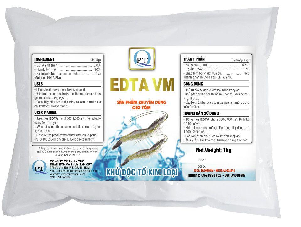 EDTA: XỬ LÝ PHÈN