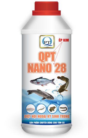 QPT-NANO 28: DIỆT KHUẨN NỘI NGOẠI KÝ SINH TRÙNG  (enzyme và tinh dầu: CÔNG NGHỆ MỚI- AN TOÀN VÀ BỀN VỮNG)