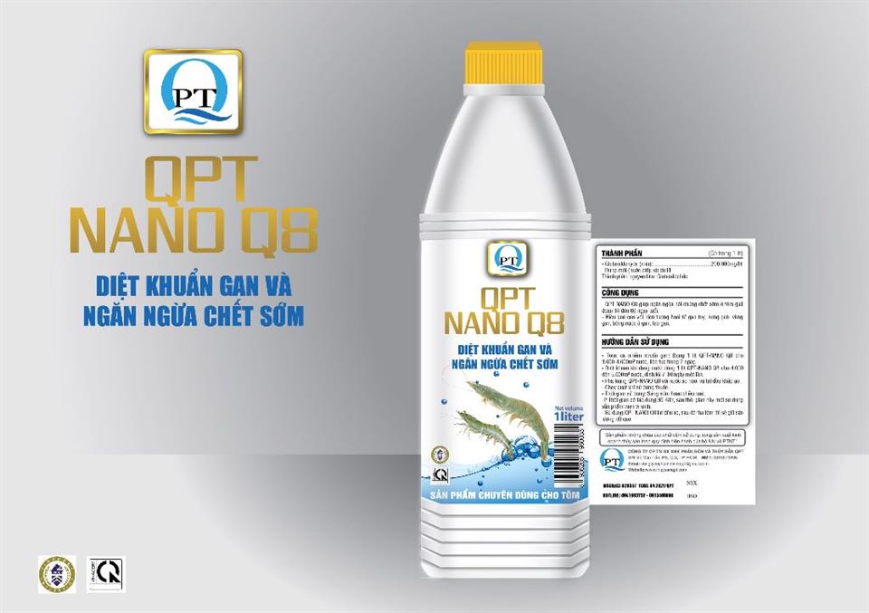 NANO Q8: DIỆT SẠCH KHUẨN GAN -NGỪA CHẾT SỚM - TẠT 3.000m3