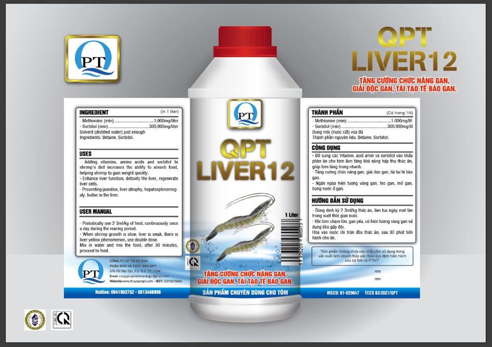 LIVER 12: PHỤC HỒI CHỨC NĂNG GAN