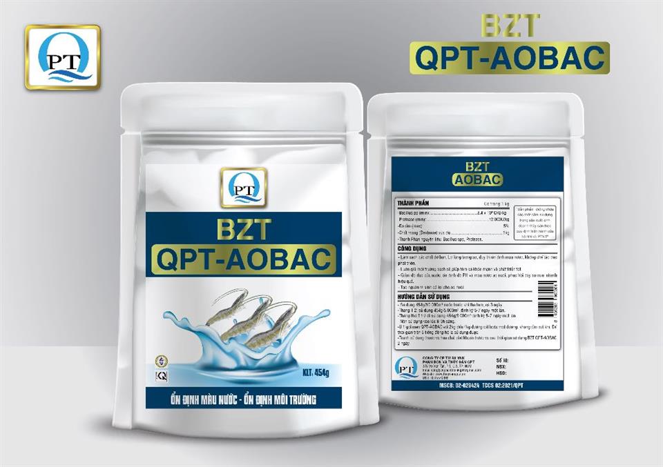 BZT QPT-AOBAC: Men vi sinh chuyên xử lý khí độc và nhớt bạc